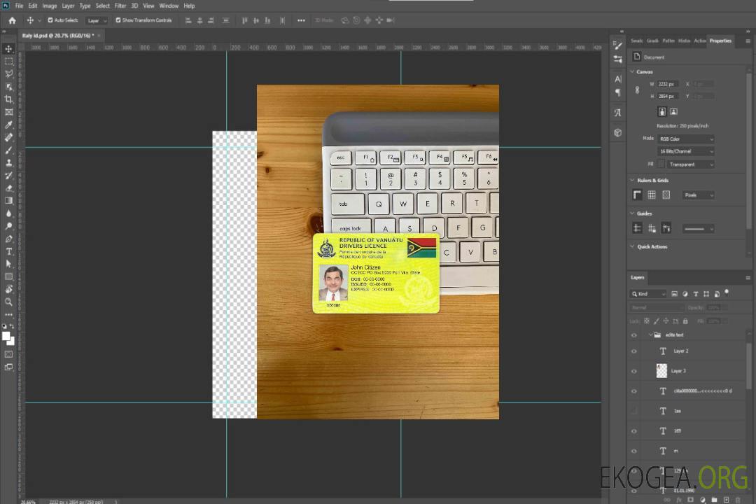 Vanuatu DL photolook AVANT template Vanuatu DL photolook AVANT template